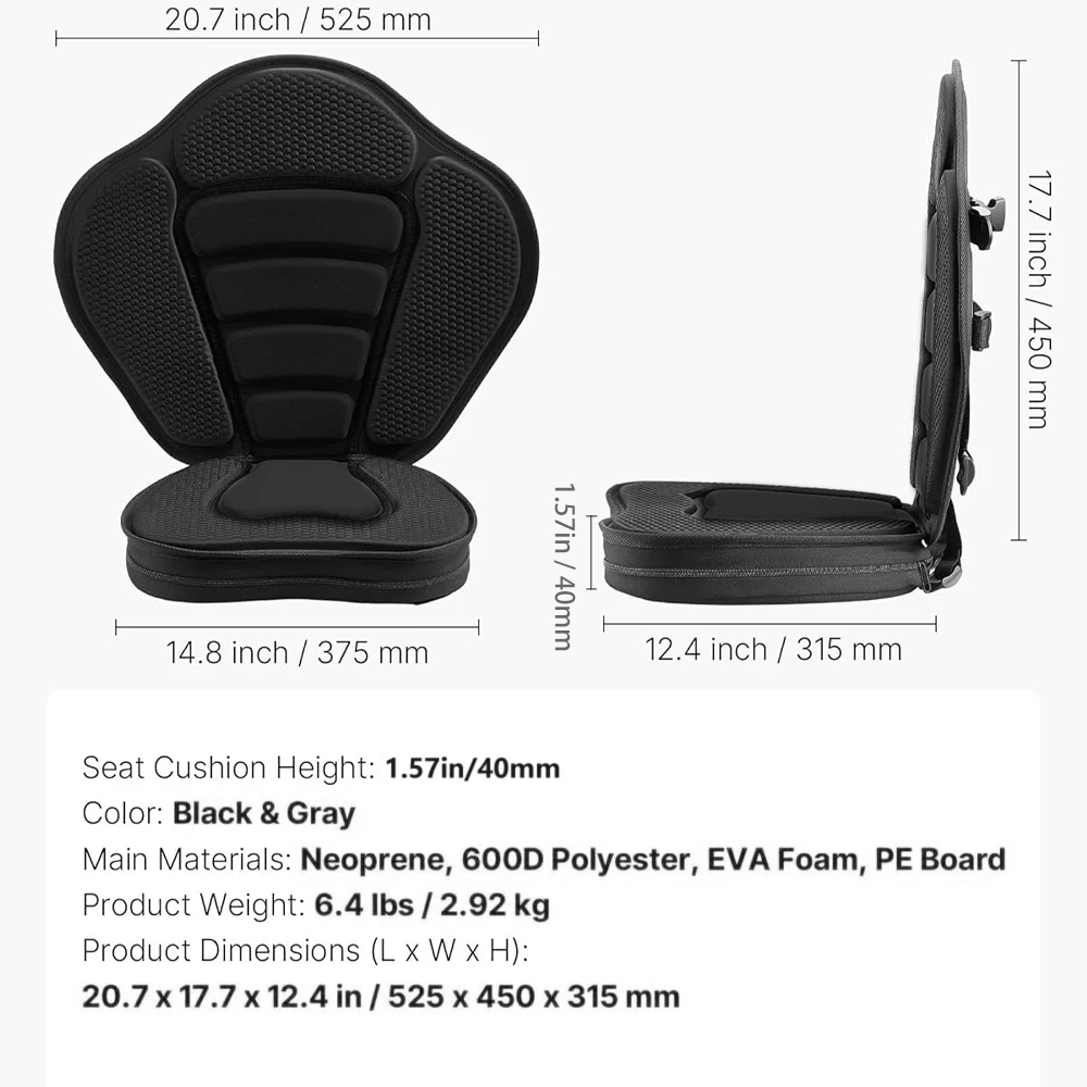 Kayak Seat Kayak Accessories A - Fishing Kayak Crate recension och pris