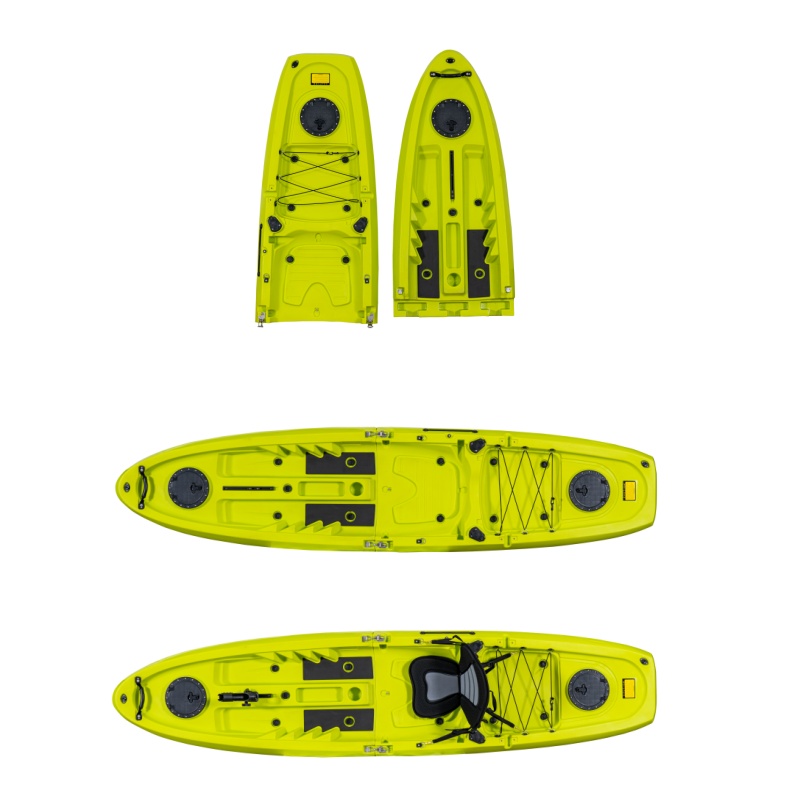LSF Novel 3.3Meter 11FT Split  - Fishing Kayak Pedal Drive recension och pris