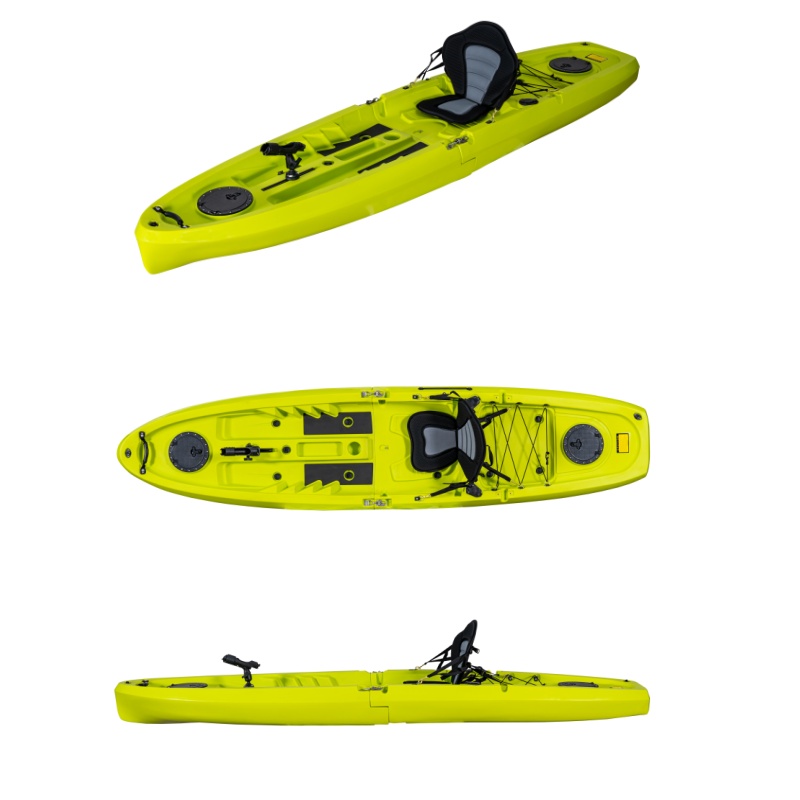 LSF Novel 3.3Meter 11FT Split  - Fishing Kayak Pedal Drive recension och pris