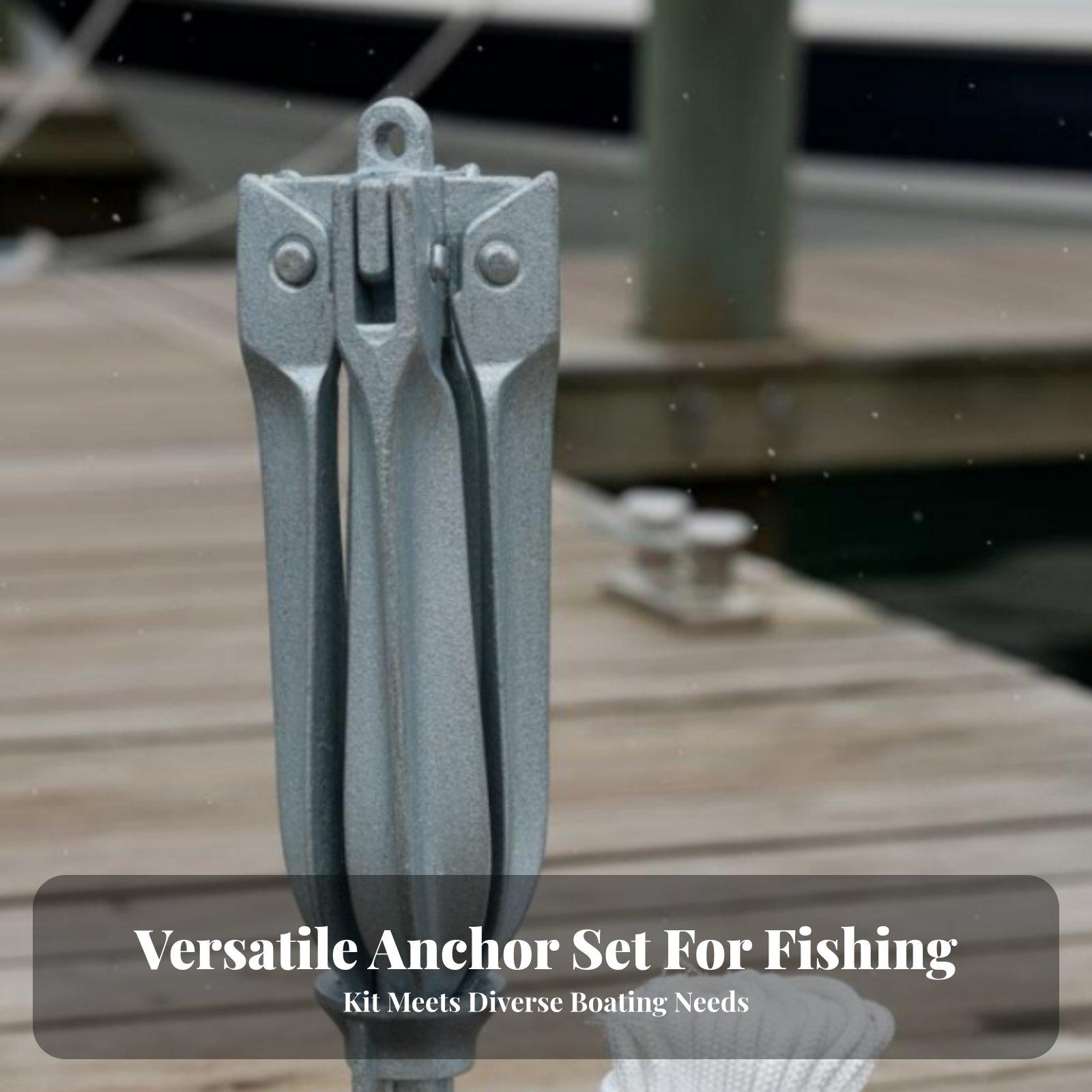 Collapsible Grapnel Anchor for - Fishing Kayak Anchor recension och pris